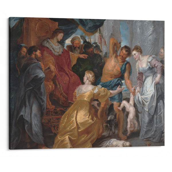 The Judgement of Solomon (1617) - Peter Paul Rubens - Canvas Print