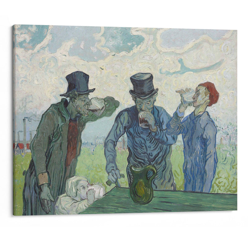 The Drinkers (1890) - Vincent van Gogh - Canvas Print - UAIO LMT