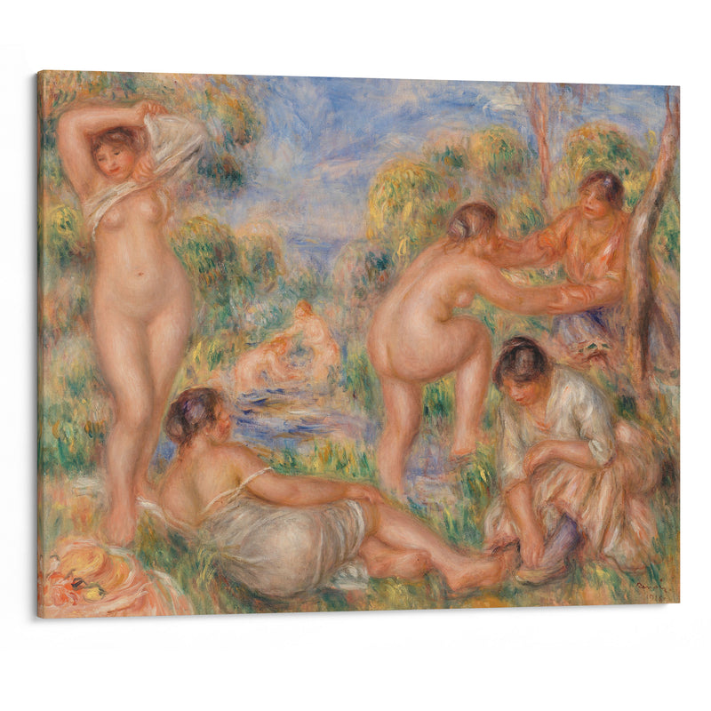 Bathing Group (1916) - Pierre-Auguste Renoir - Canvas Print