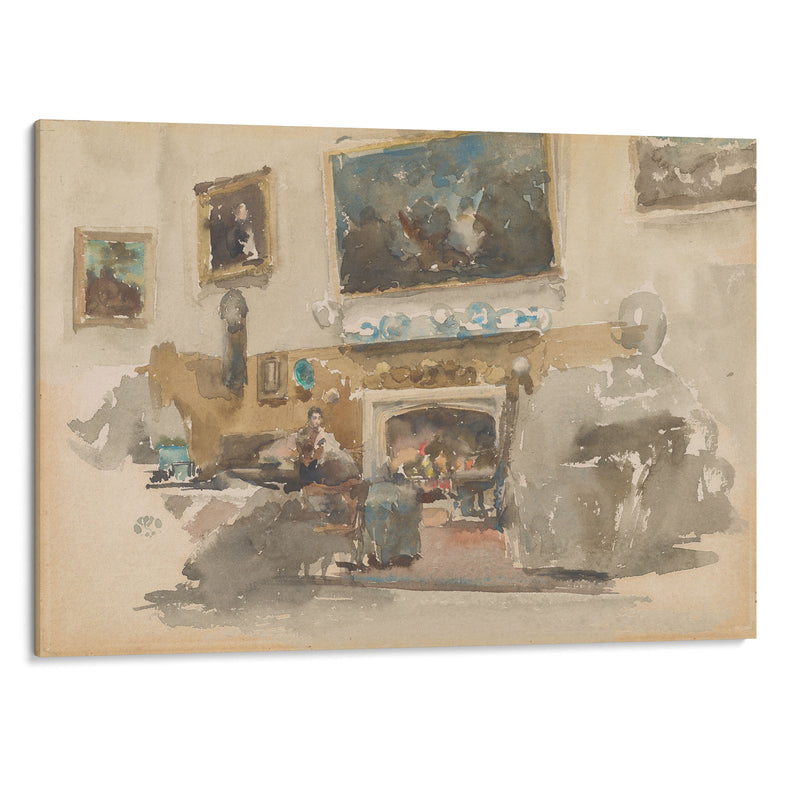 Moreby Hall (1882-1884) - James Abbott McNeill Whistler - Canvas Print