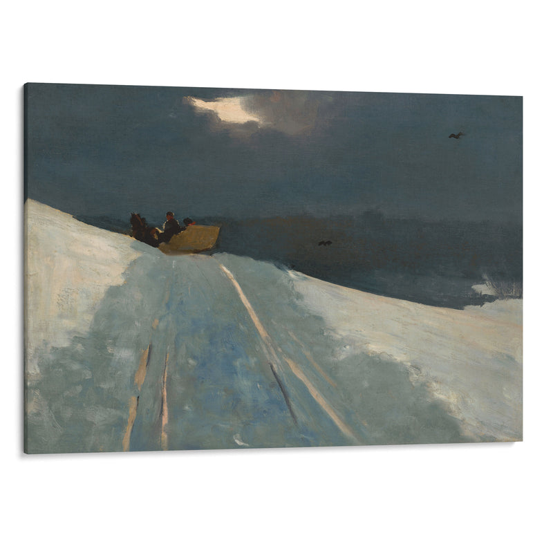 Sleigh Ride (C. 1890–95) - Winslow Homer - Canvas Print