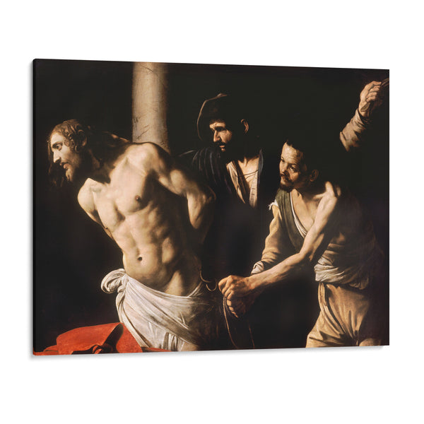 Christ at the Column (circa 1607) - Caravaggio - Canvas Print