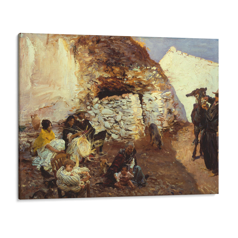 Gypsy Encampment (circa 1912-1913) - John Singer Sargent - Canvas Print