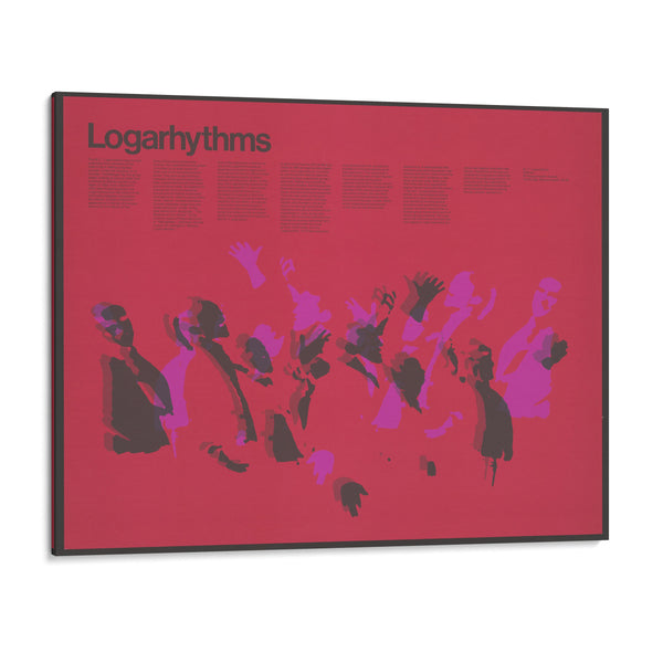 Logarhythms (1967) - Dietmar Winkler - Canvas Print