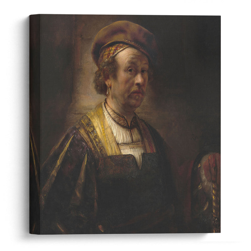 Portrait of Rembrandt (1650) - Rembrandt van Rijn - Canvas Print