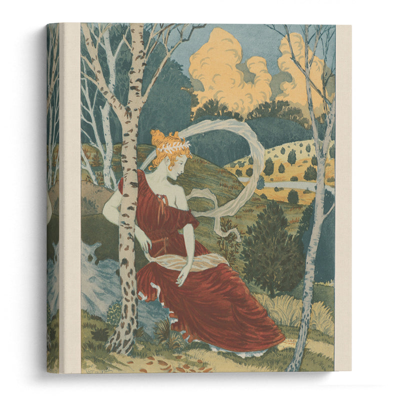 Dans Les Bois (ca. 1899) - Eugène Grasset - Canvas Print