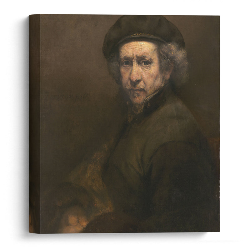 Self-Portrait (1659) - Rembrandt van Rijn - Canvas Print