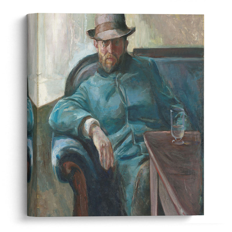 Hans Jæger (1889) - Edvard Munch - Canvas Print