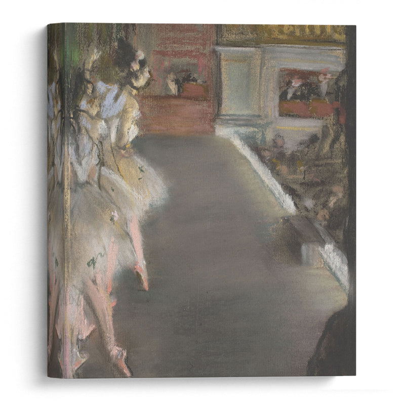 Dancers At The Old Opera House (c. 1877) - Edgar Degas - Canvas Print