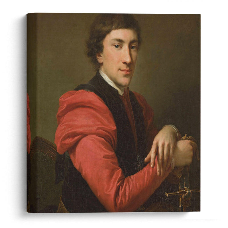 Portrait of Paweł Grabowski (1759–1794) (from 1788 until 1789) - Johann Baptist von Lampi the Elder - Canvas Print
