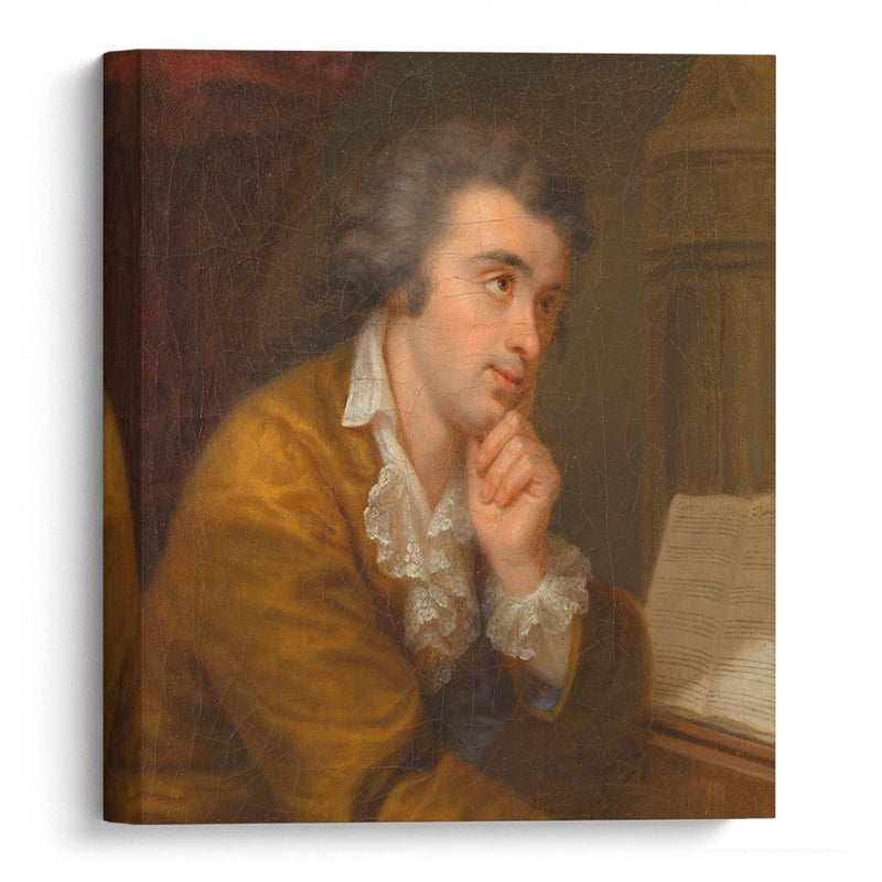 Josef Wölfl (Komponist und Pianist) (around 1795) - Johann Baptist von Lampi the Elder - Canvas Print