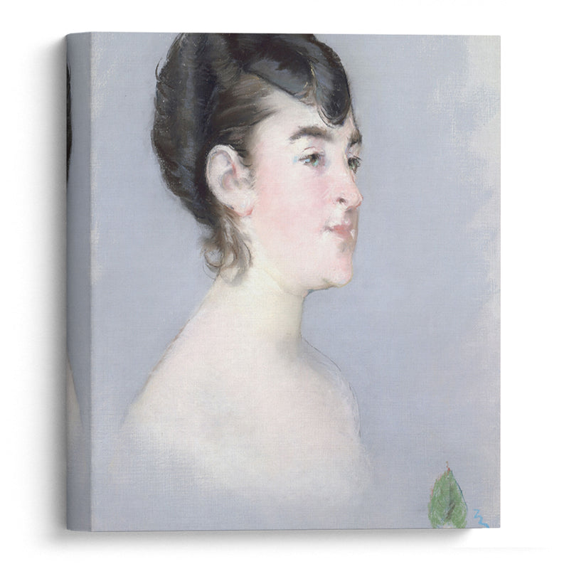 Mademoiselle Isabelle Lemonnier (1857–1926) (1879–82) - Édouard Manet - Canvas Print