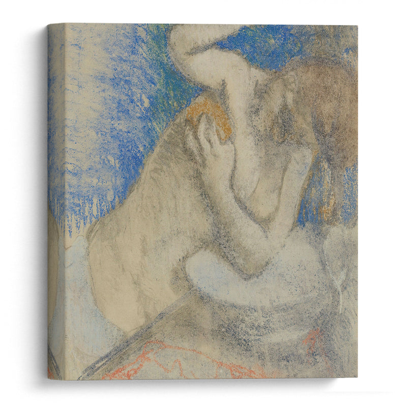 Femme À Sa Toilette (circa 1892) - Edgar Degas - Canvas Print