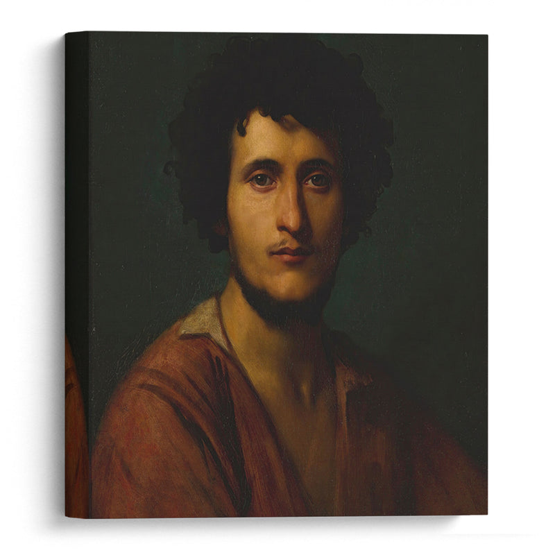 Portrait Study Of Giacomo Orlandi Di Subiaco - Jean-Léon Gérôme - Canvas Print