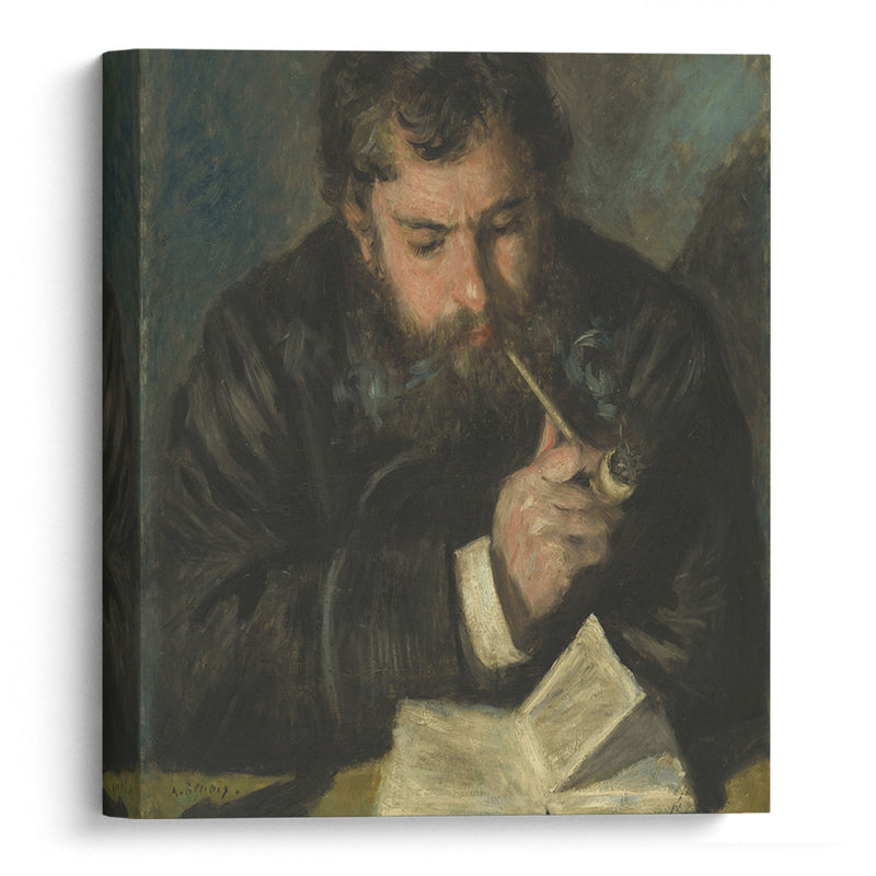 Claude Monet (1872) - Pierre-Auguste Renoir - Canvas Print