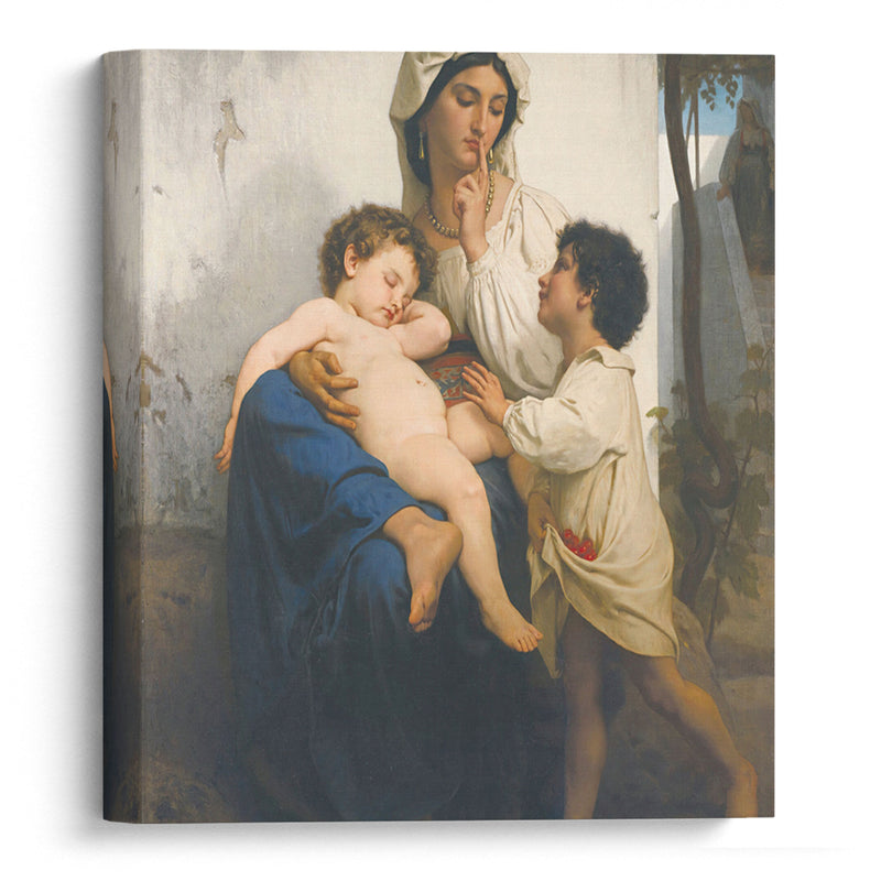 Le Sommeil (1864) - William Bouguereau - Canvas Print