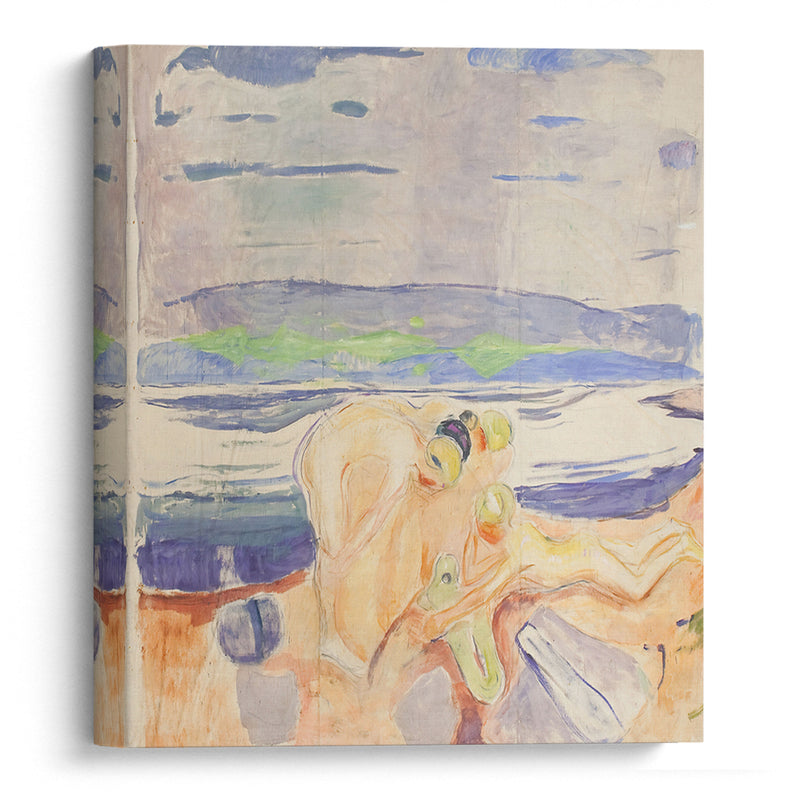 Alma Mater; Exploring Children (1914–15) - Edvard Munch - Canvas Print