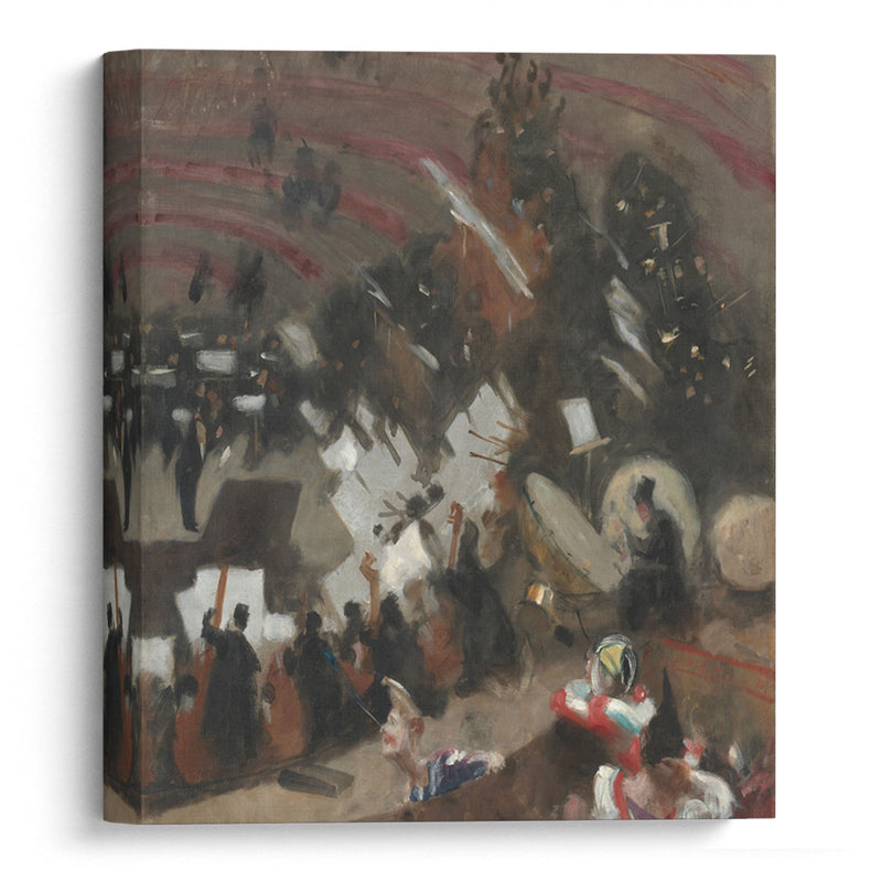 Rehearsal of the Pasdeloup Orchestra at the Cirque d’Hiver (c. 1879) - John Singer Sargent - Canvas Print