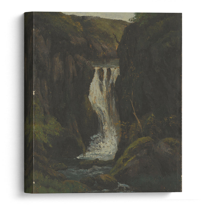 The Cascade - Gustave Courbet - Canvas Print