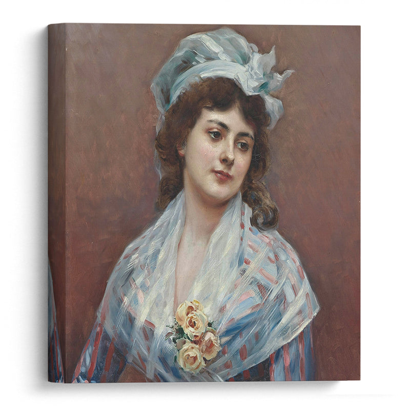 Contemplation - Raimundo de Madrazo y Garreta - Canvas Print