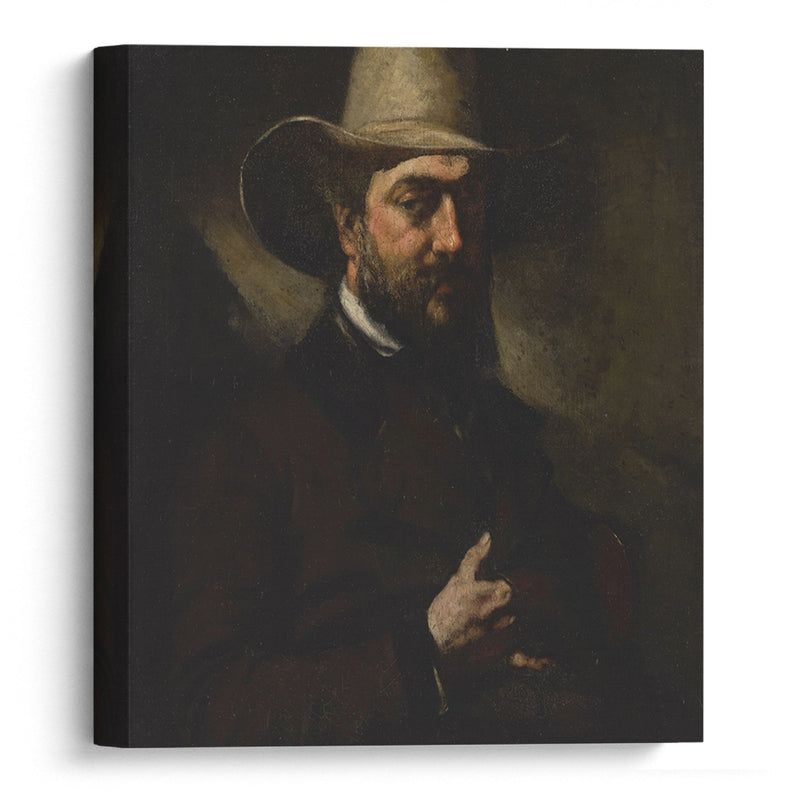 Portrait d’Urbain Cuenot - Gustave Courbet - Canvas Print