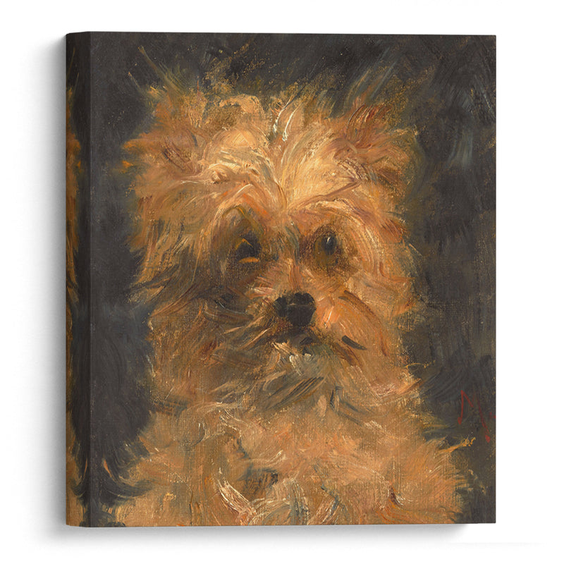 Tête du chien ‘Bob’ (circa 1876) - Édouard Manet - Canvas Print