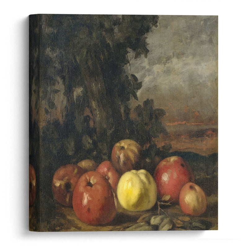 Still Life with Apples (1871 - 1872) - Gustave Courbet - Canvas Print