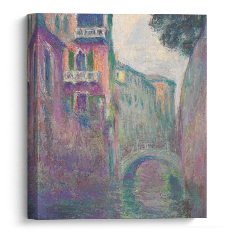 Le Rio de la Salute (1908) - Claude Monet - Canvas Print