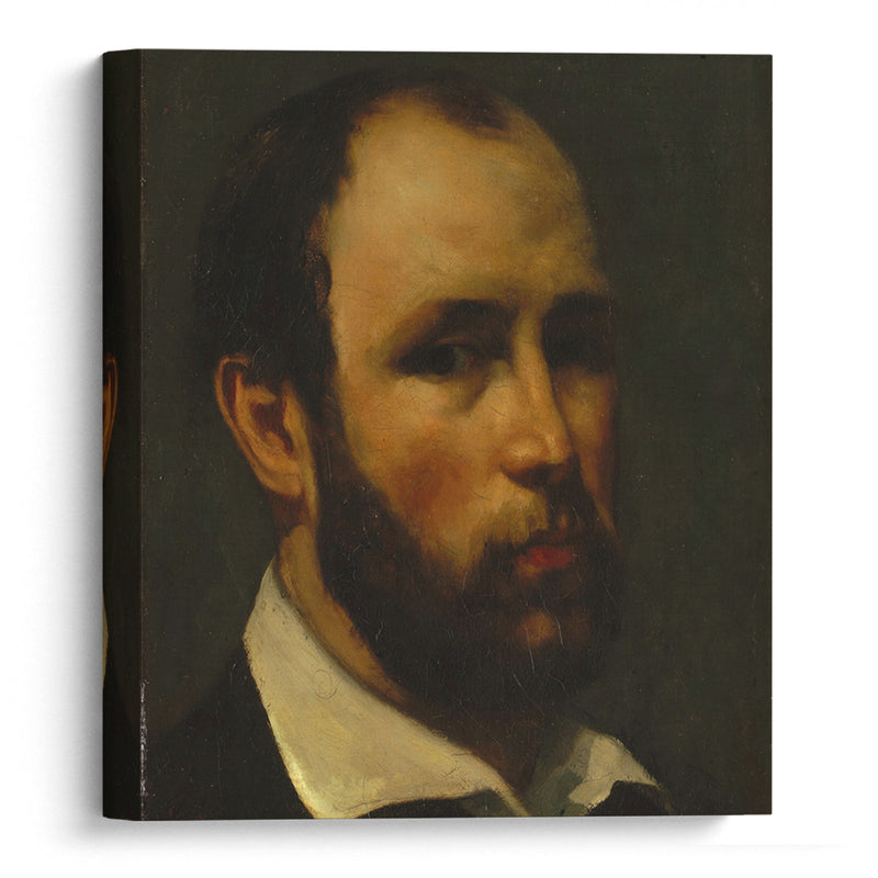 Portrait of a Man (ca. 1862) - Gustave Courbet - Canvas Print