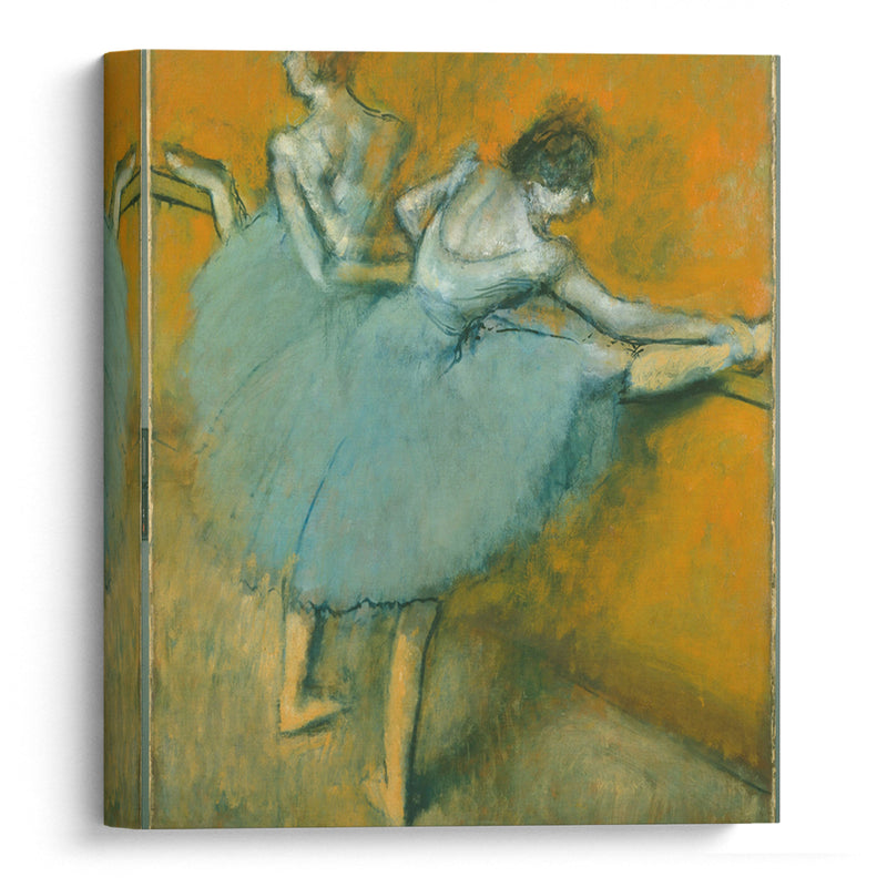 Dancers At The Barre - Edgar Degas - Canvas Print