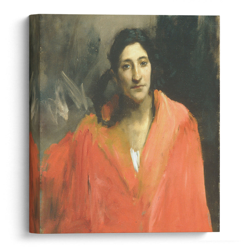 Gitana (circa 1876) - John Singer Sargent - Canvas Print