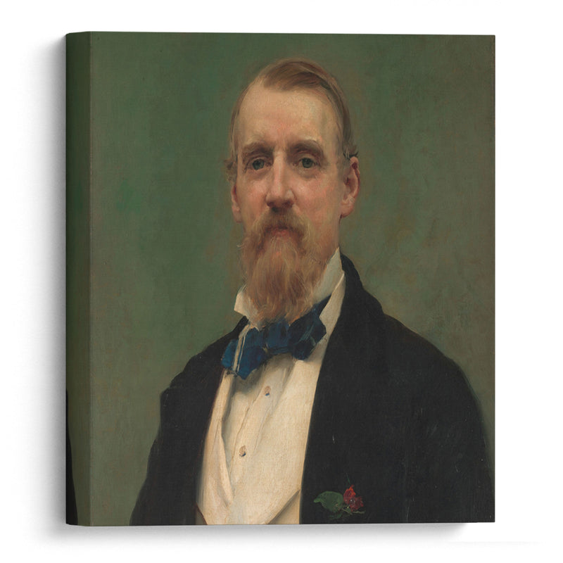 Samuel P. Avery (1822–1904) (1876) - Raimundo de Madrazo y Garreta - Canvas Print
