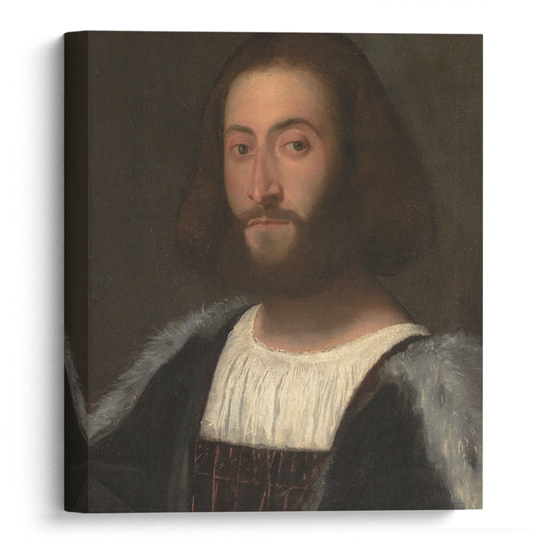 Portrait of a Man (1508-1510) - Titian - Canvas Print