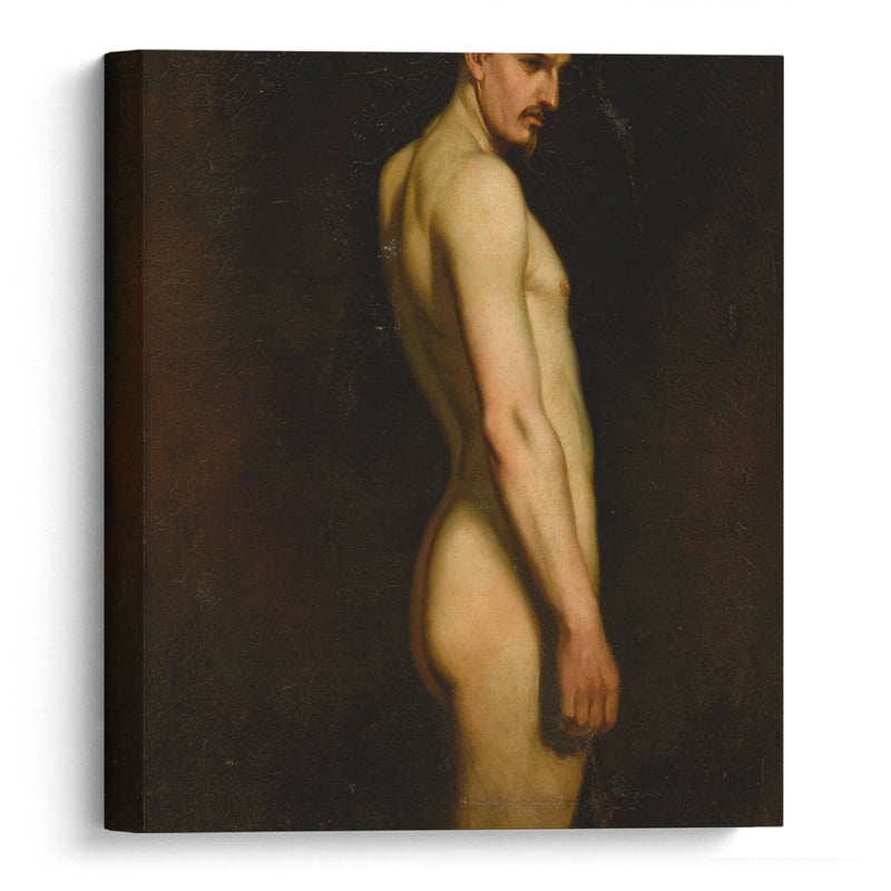 Étude de nu (ca 1842) - Gustave Courbet - Canvas Print