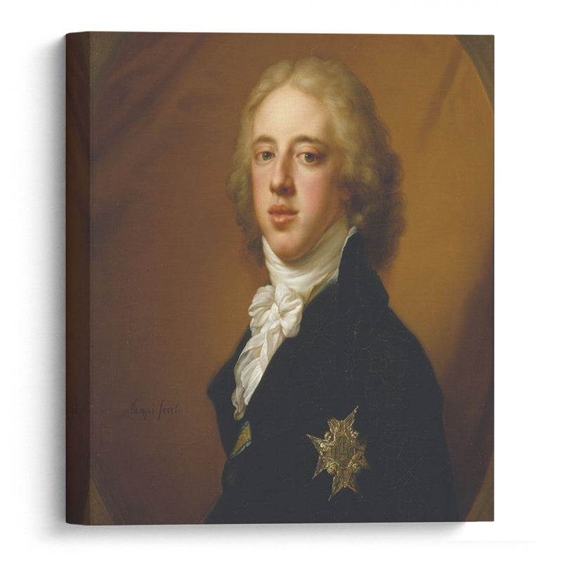 King Gustav IV Adolf - Johann Baptist von Lampi the Elder - Canvas Print