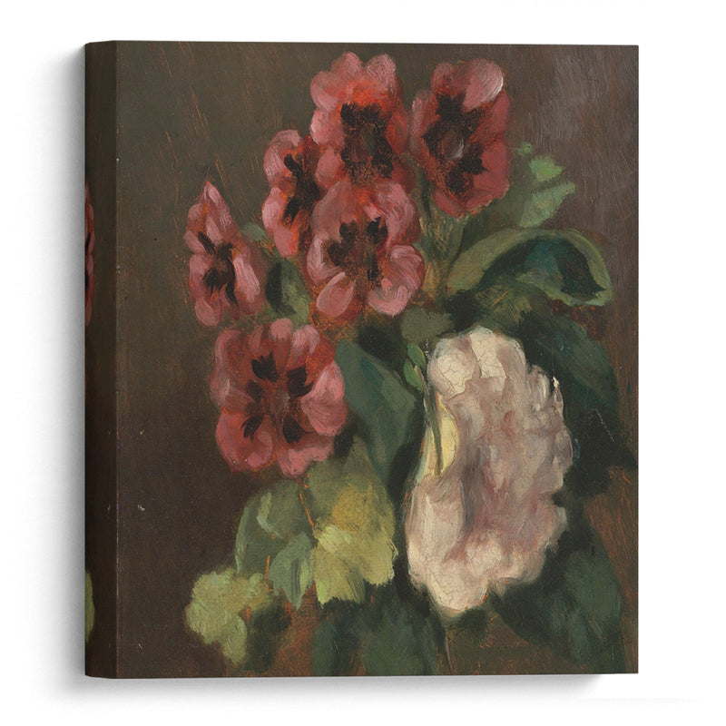 Bouquet Of Flowers - Gustave Courbet - Canvas Print