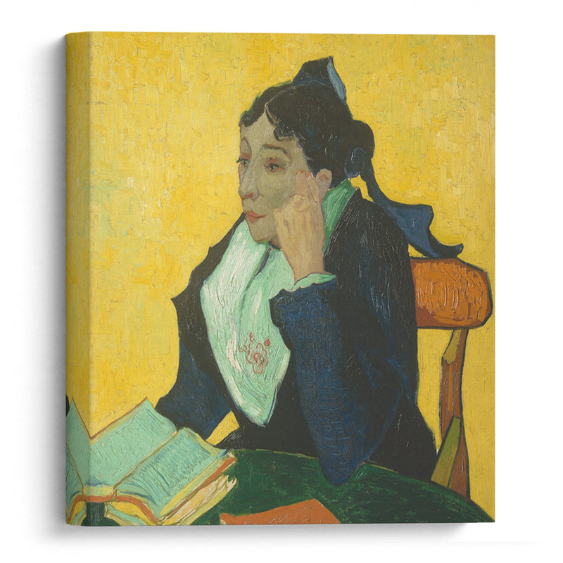 L’Arlésienne; Madame Joseph-Michel Ginoux (Marie Julien, 1848–1911) (1888–89) - Vincent van Gogh - Canvas Print