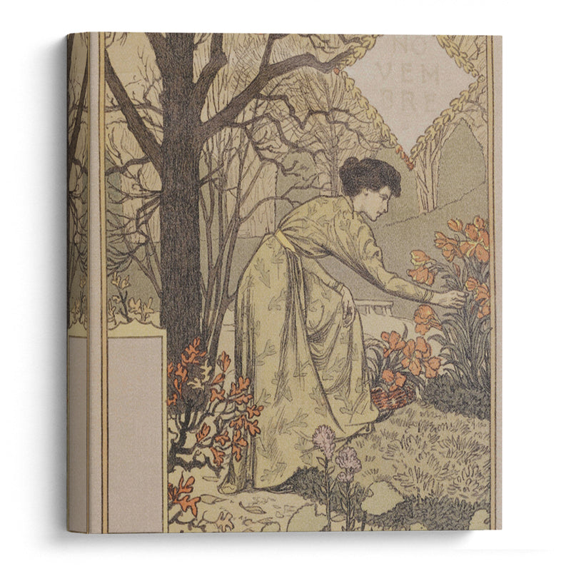 Novembre (1896-1898) - Eugène Grasset - Canvas Print