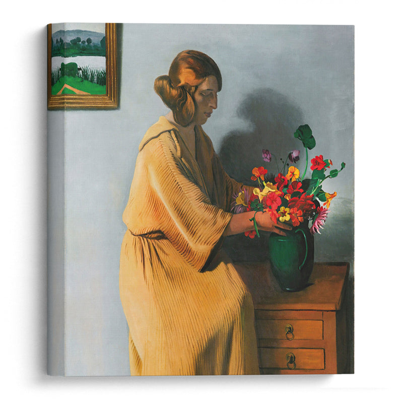 The Bouquet (1922) - Félix Vallotton - Canvas Print