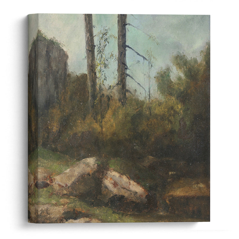 La Garenne de Bussac en Saintogne - Gustave Courbet - Canvas Print