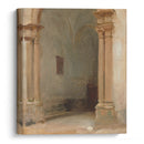 An Archway (circa 1879-80) - John Singer Sargent - Canvas Print