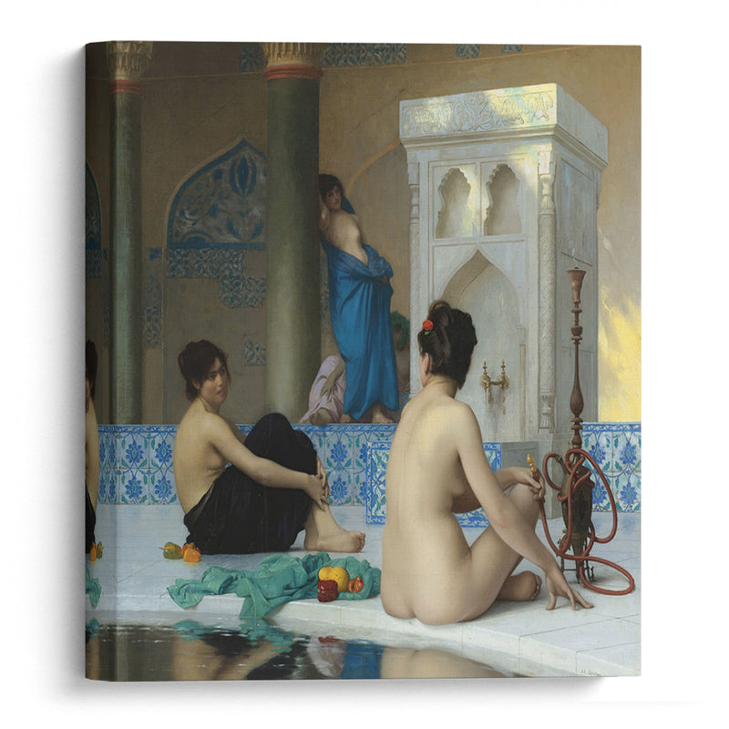 After the Bath (19th century) - Jean-Léon Gérôme - Canvas Print