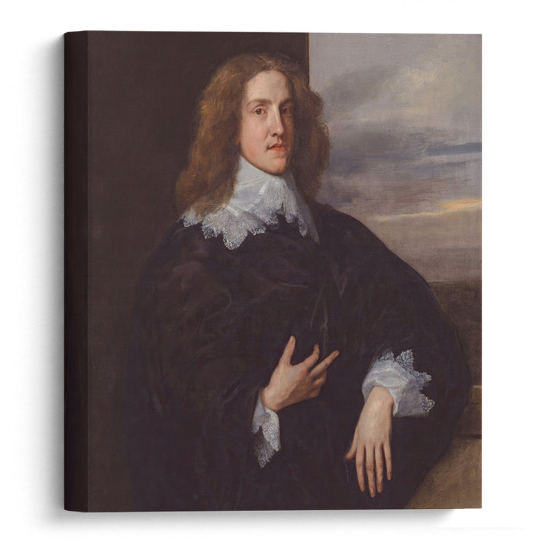 Young Gentleman (ca. 1640) - Anthony van Dyck - Canvas Print