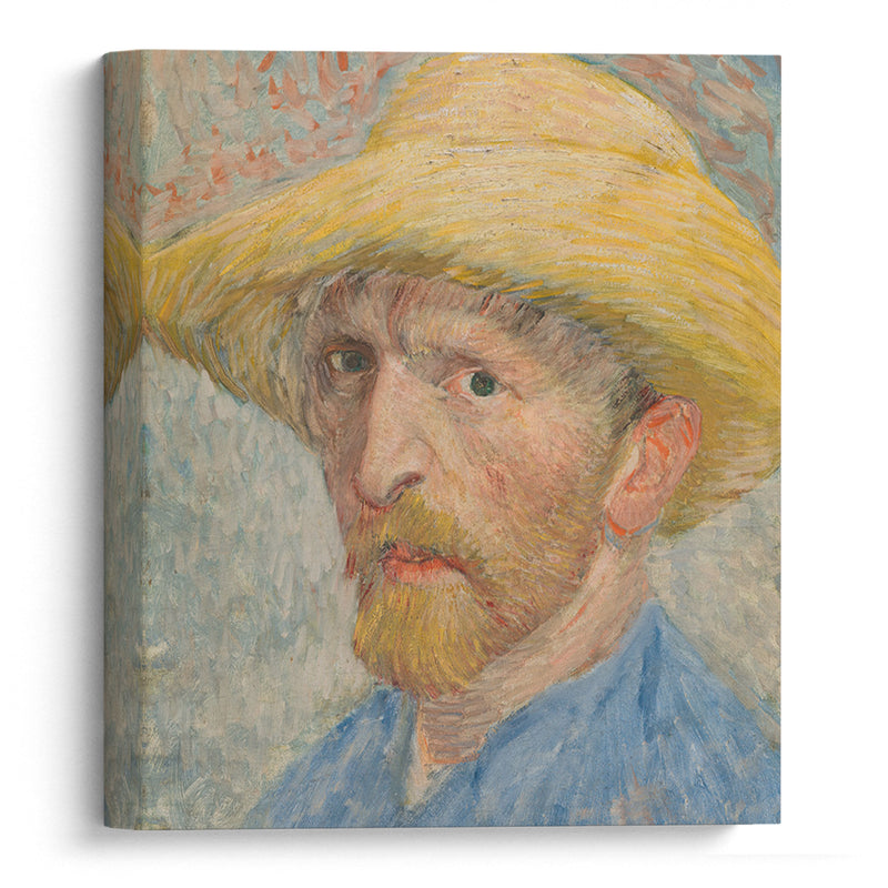 Self-Portrait (1887) - Vincent van Gogh - Canvas Print - UAIO LMT