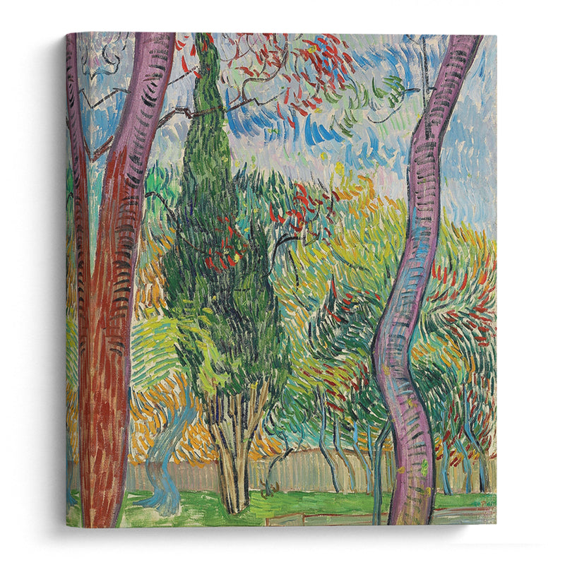 Parc de l’hôpital Saint-Paul (1889) - Vincent van Gogh - Canvas Print - UAIO LMT