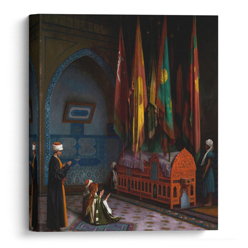 The Sentinel at the Sultan’s Tomb (1824–1904) - Jean-Léon Gérôme - Canvas Print