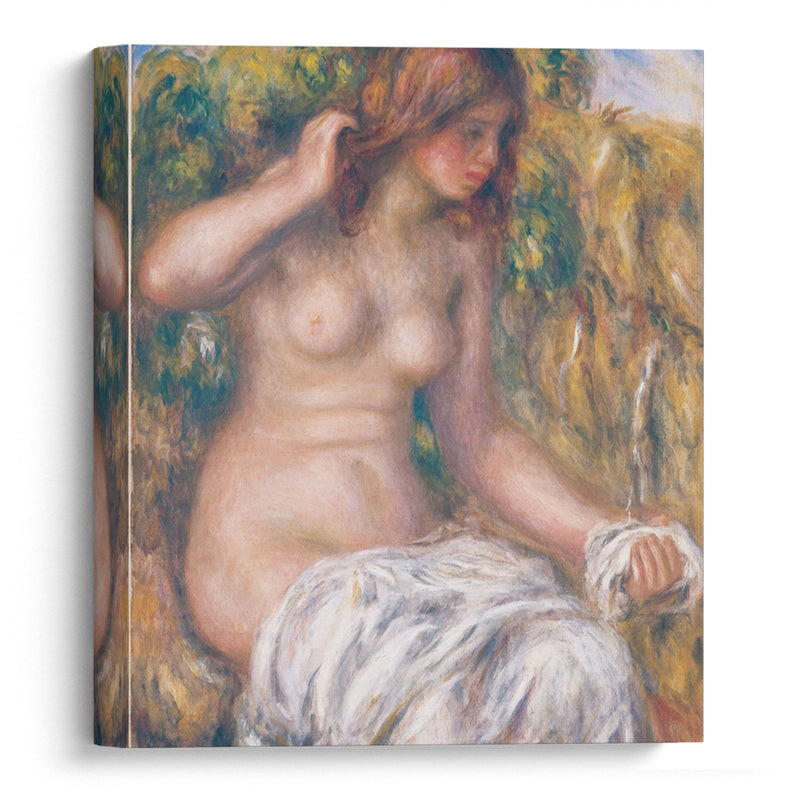 Woman by Spring - Pierre-Auguste Renoir - Canvas Print