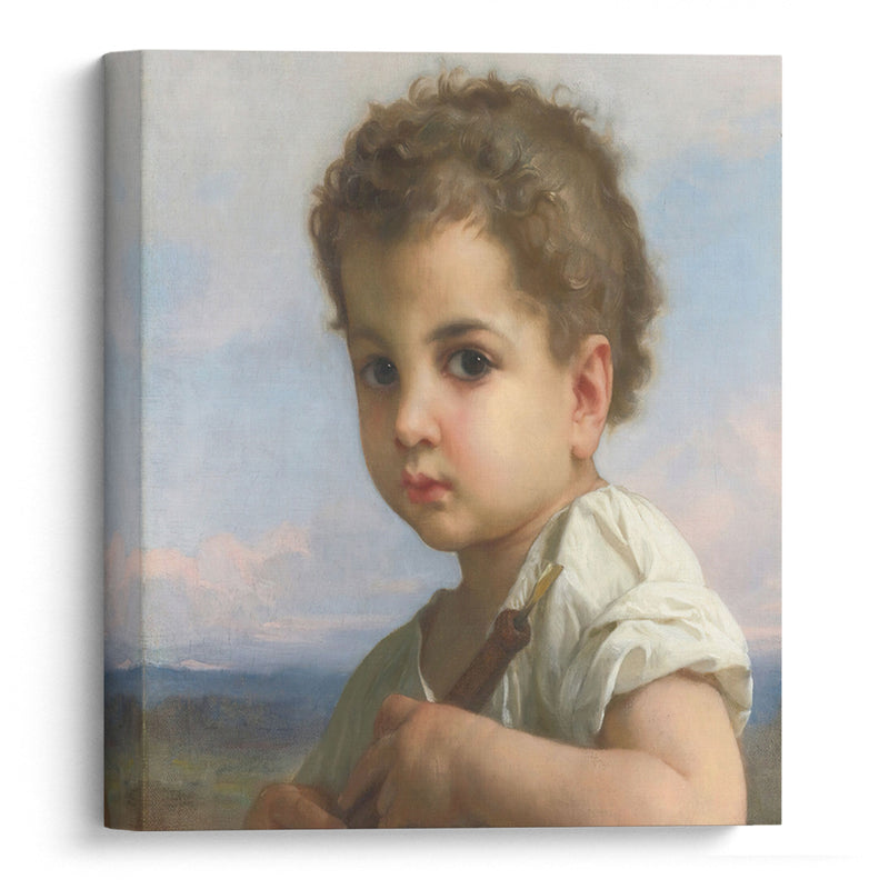 Joueur de flûte (1878) - William Bouguereau - Canvas Print