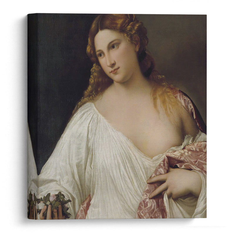 Flora (1517) - Titian - Canvas Print