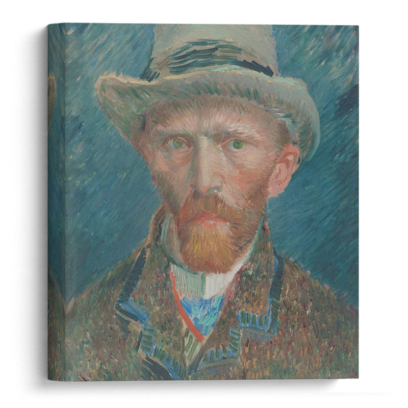 Self-portrait (1887) - Vincent van Gogh - Canvas Print